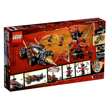 LEGO Ninjago 70669 Wiertło Cole’a